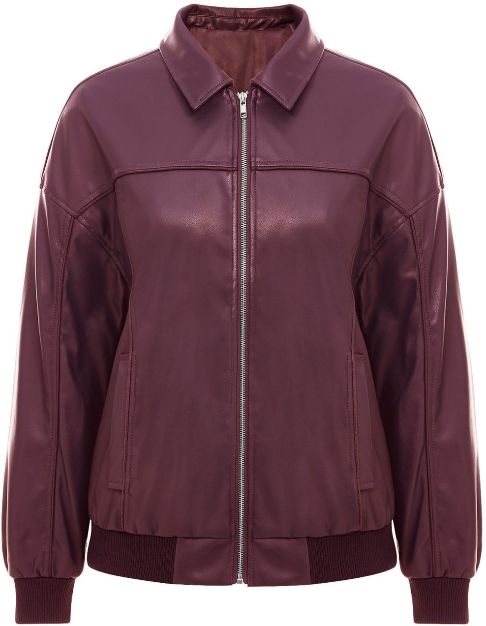 Imily Bela Prechodná bunda  burgundská