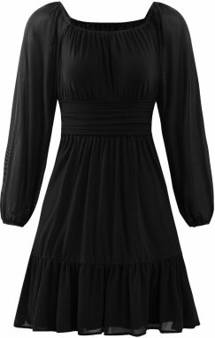 Imily Bela Šaty  čierna