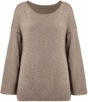 Imily Bela Sveter  tmavobéžová