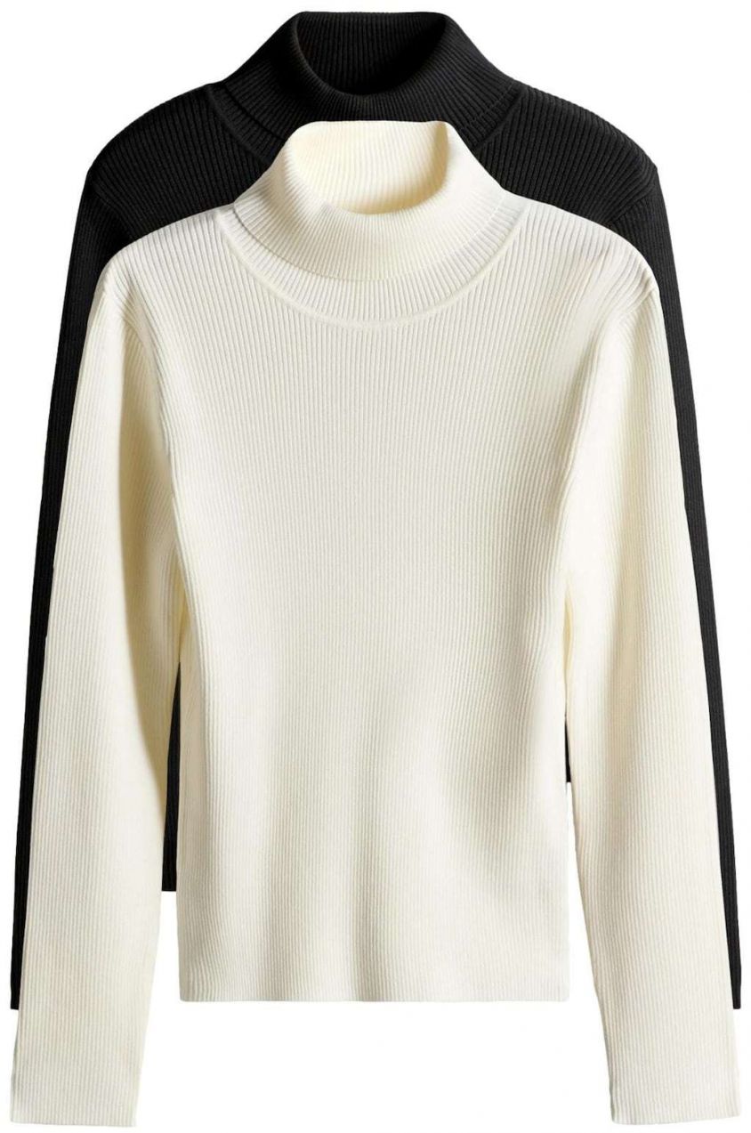 The Set Sveter  čierna / biela