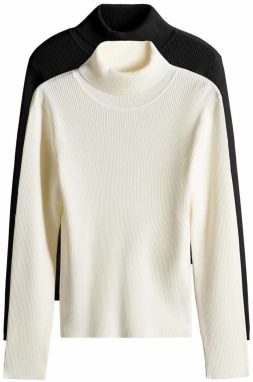 The Set Sveter  čierna / biela