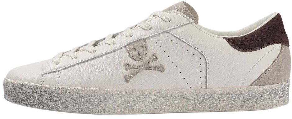 Scalpers Nízke tenisky 'Schenry'  svetlosivá / čierna / biela