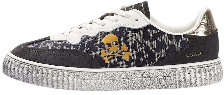 Scalpers Tenisky 'Gale'  oranžová / čierna / biela