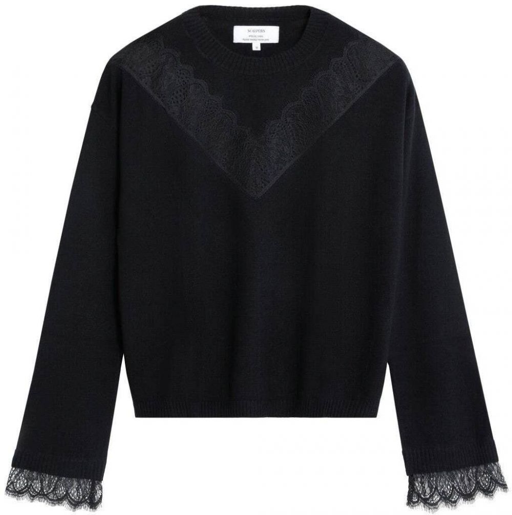 Scalpers Sveter  čierna