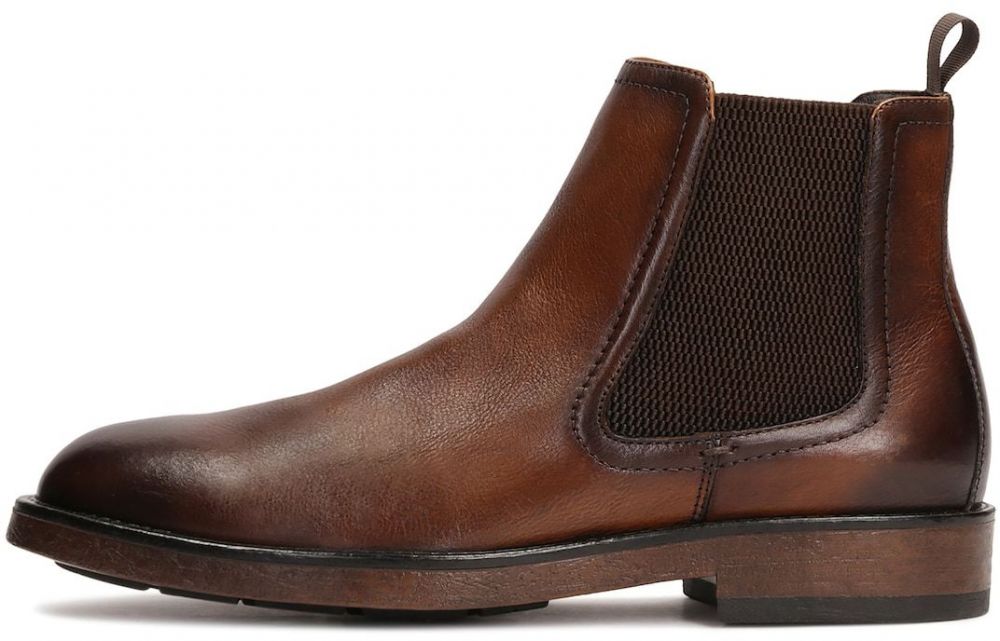 Kazar Chelsea čižmy  tmavohnedá