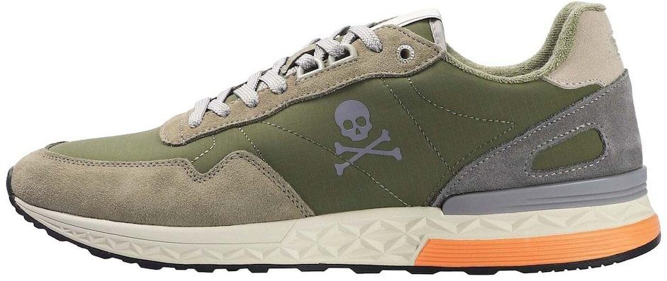 Scalpers Nízke tenisky 'Harry'  sivá / kaki / olivová