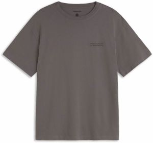 Thinking MU Tričko 'FLOWER ROPE'  sivá / čierna