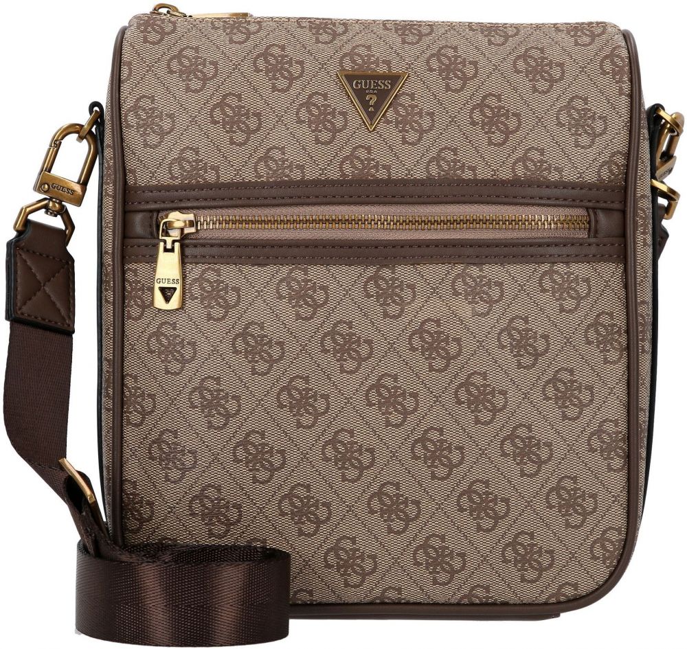 GUESS Taška cez rameno 'Milano'  béžová / hnedá