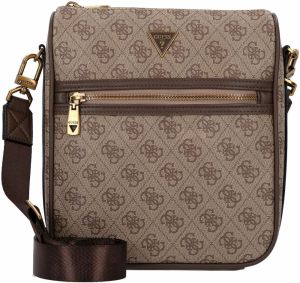 GUESS Taška cez rameno 'Milano'  béžová / hnedá