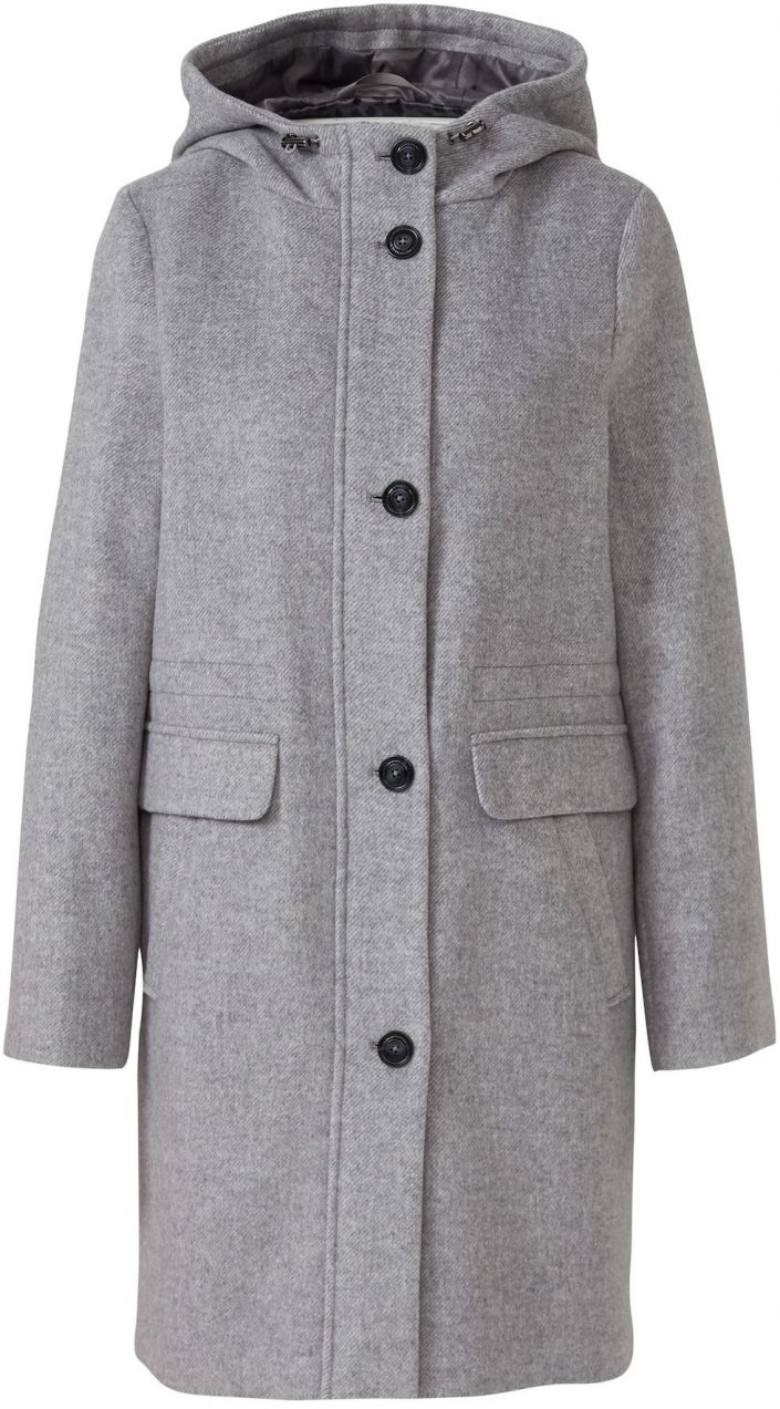s.Oliver Prechodný kabát  sivá melírovaná