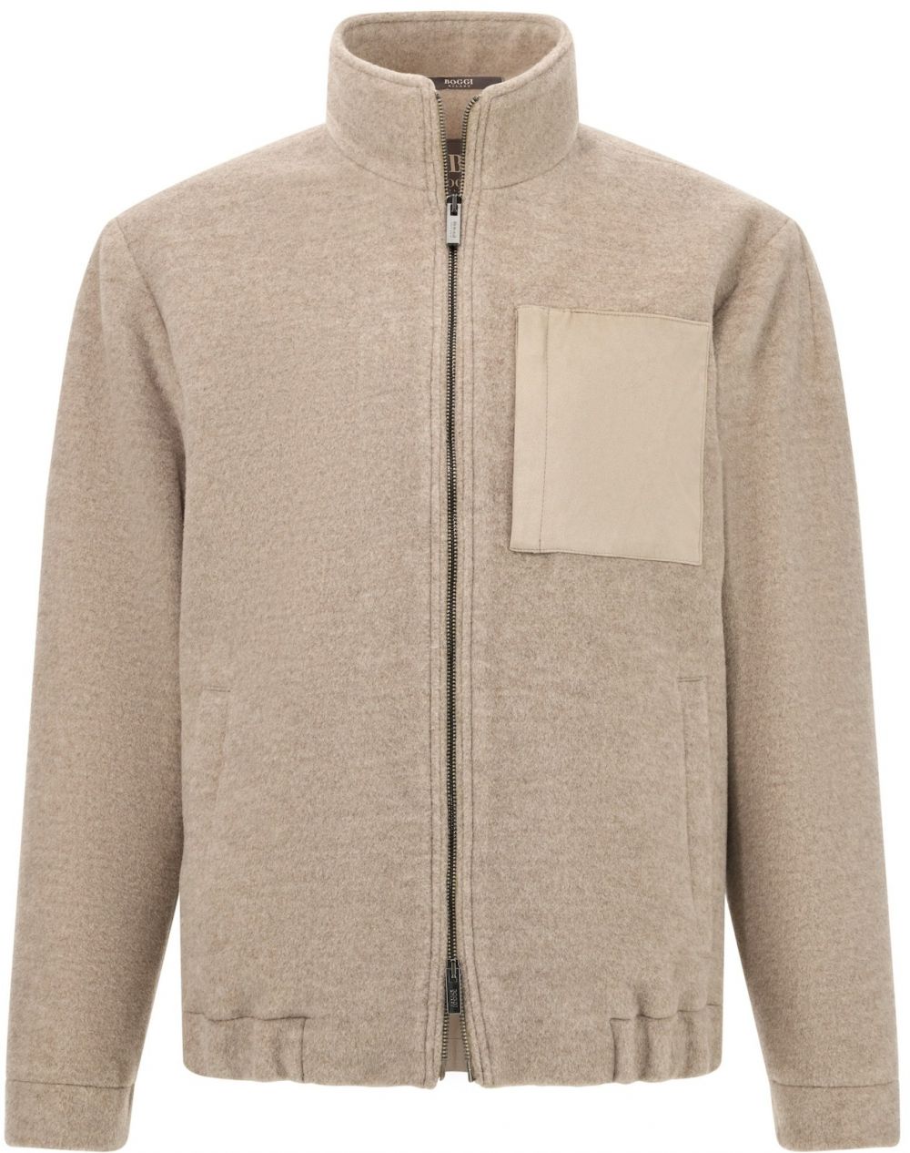 Boggi Milano Prechodná bunda  béžová / tmavošedá