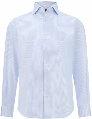 Boggi Milano Košeľa  svetlomodrá / biela