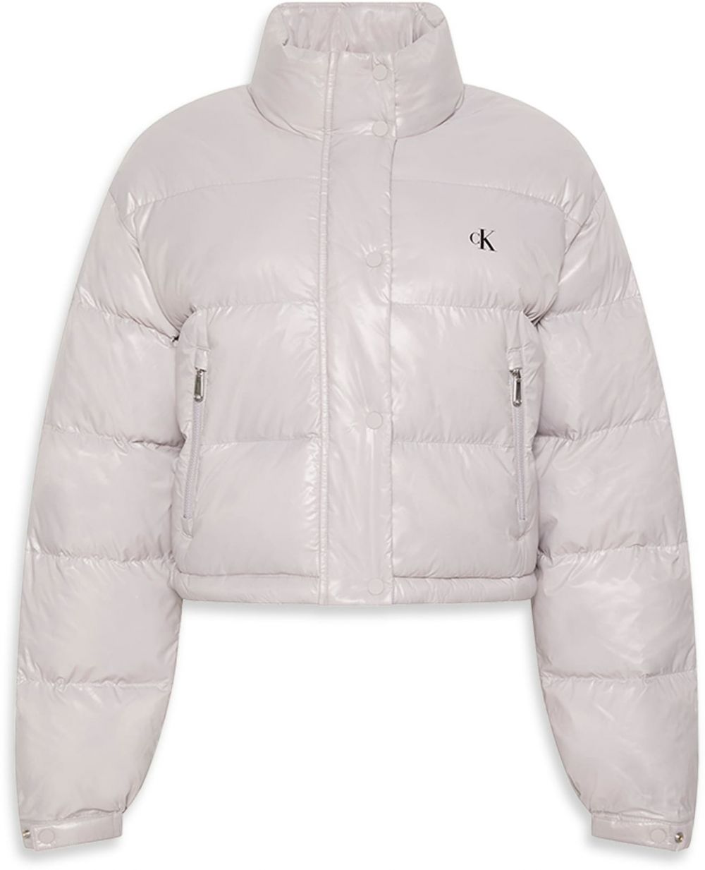 Calvin Klein Jeans Zimná bunda  svetlosivá