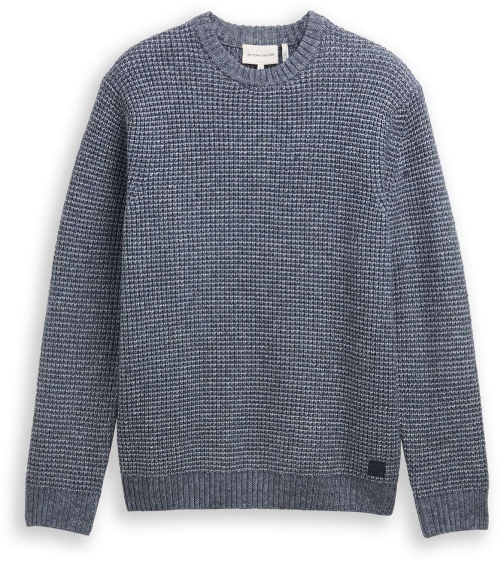 TOM TAILOR Sveter  zafírová