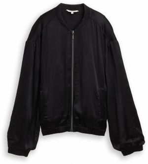 TOM TAILOR Prechodná bunda  čierna