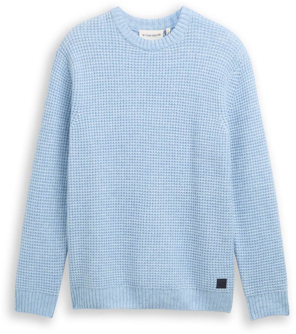 TOM TAILOR Sveter  nebesky modrá