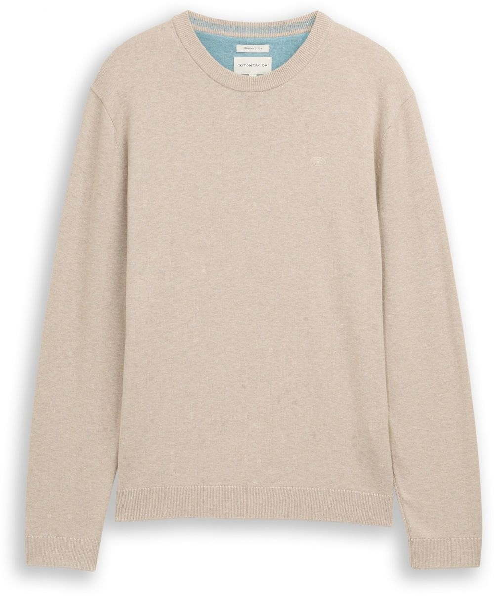 TOM TAILOR Sveter  béžová