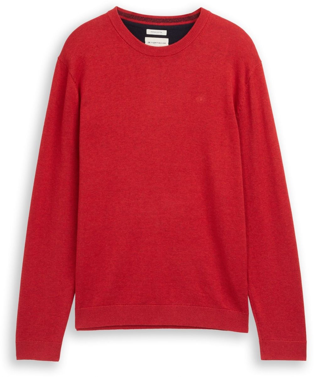 TOM TAILOR Sveter  červená
