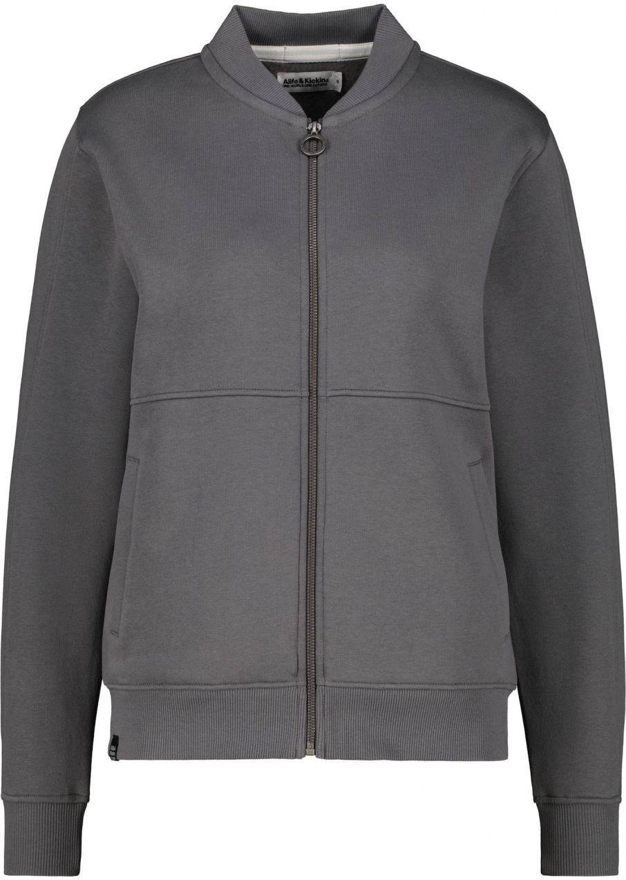 alife & kickin Tepláková bunda 'AKSwantje'  tmavosivá