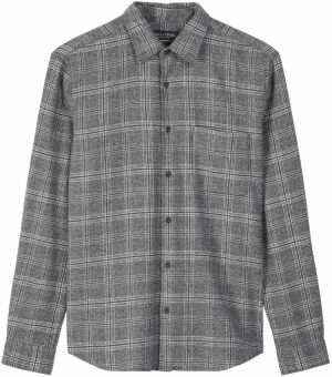 Marc O'Polo Košeľa  tmavosivá / biela