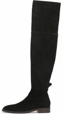 Kazar Čižmy nad koleno  čierna