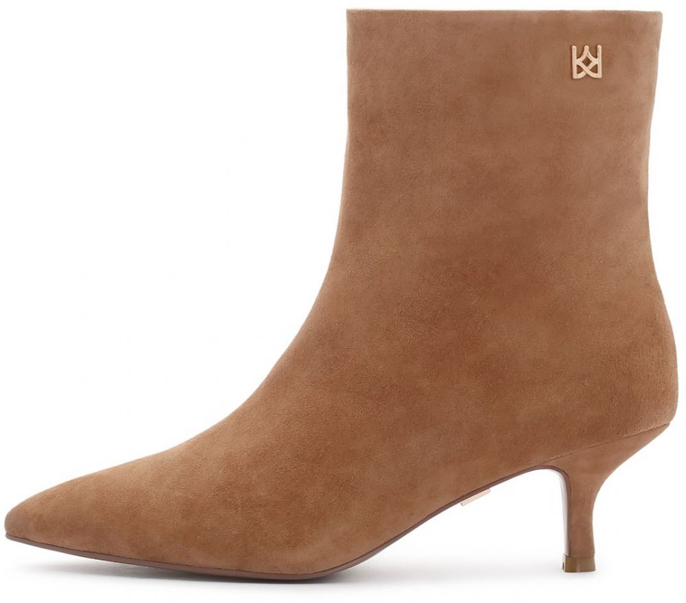 Kazar Členkové čižmy  karamelová