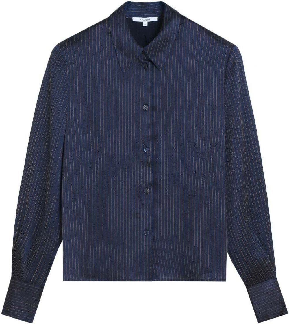 Scalpers Blúzka 'Crindi'  námornícka modrá