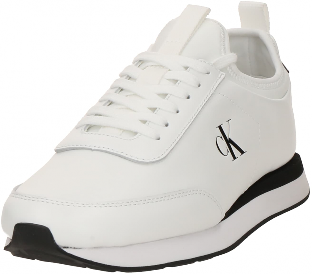 Calvin Klein Nízke tenisky  čierna / biela