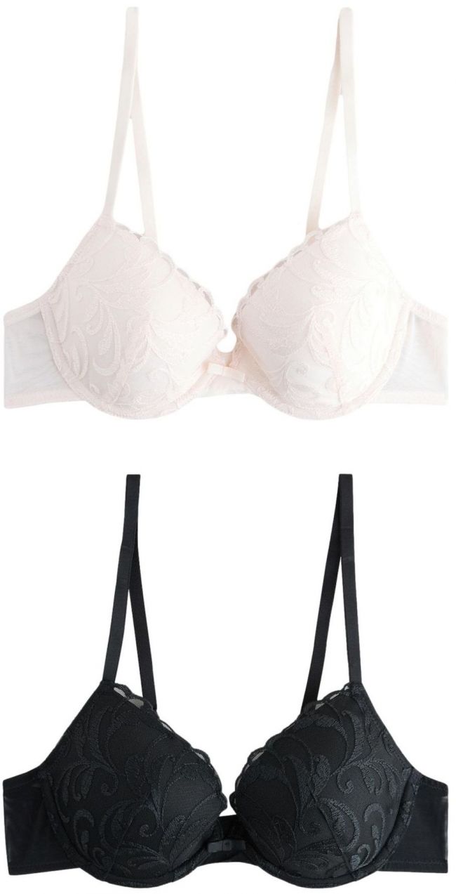 Next Podprsenka  čierna / biela