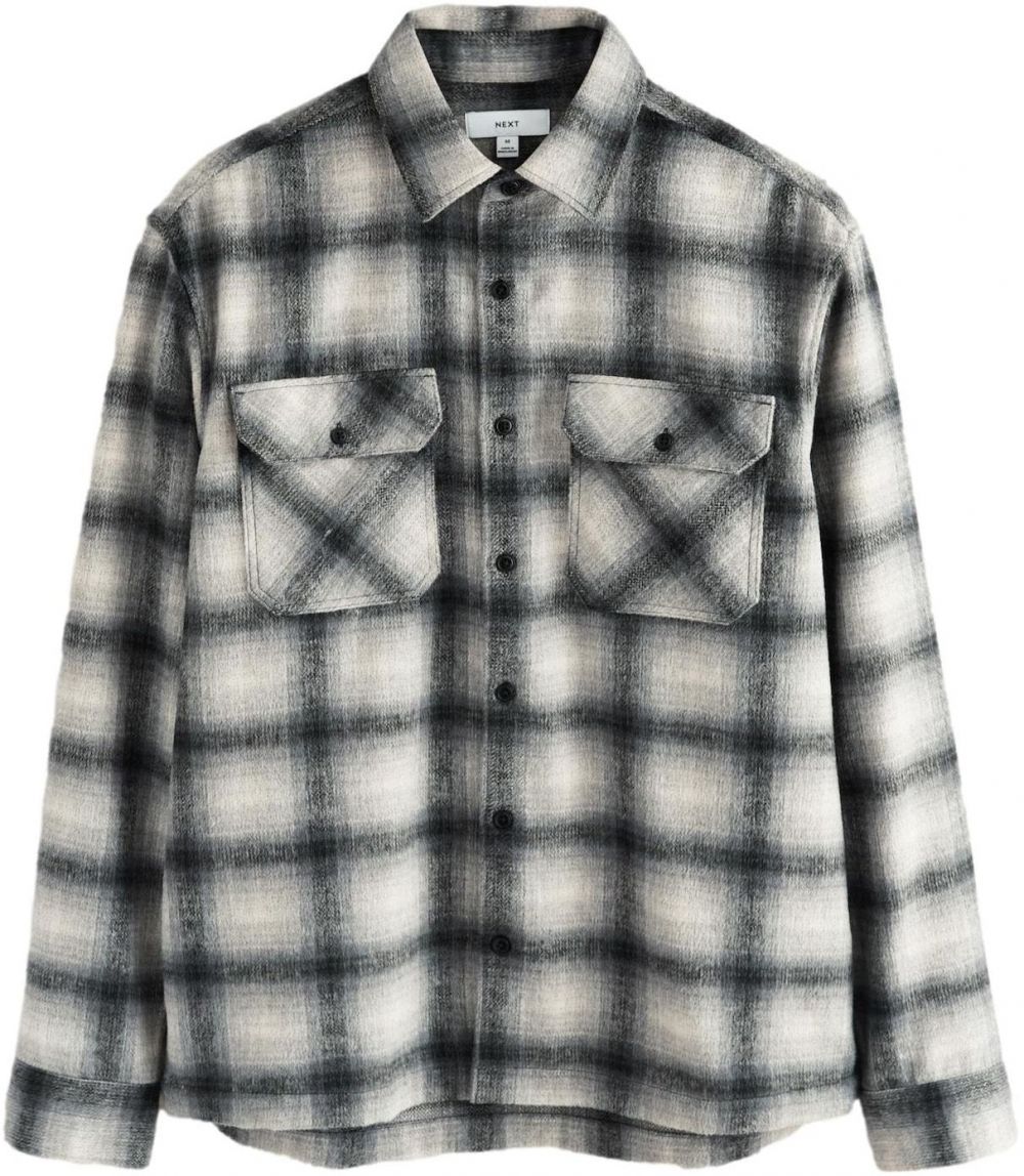 Next Prechodná bunda  svetlosivá / čierna