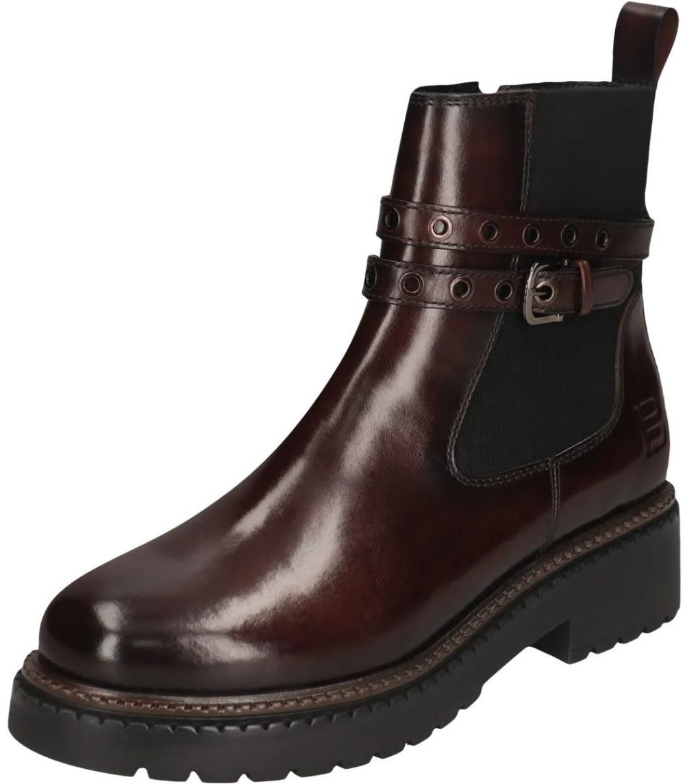 TT. BAGATT Členkové čižmy  merlotová