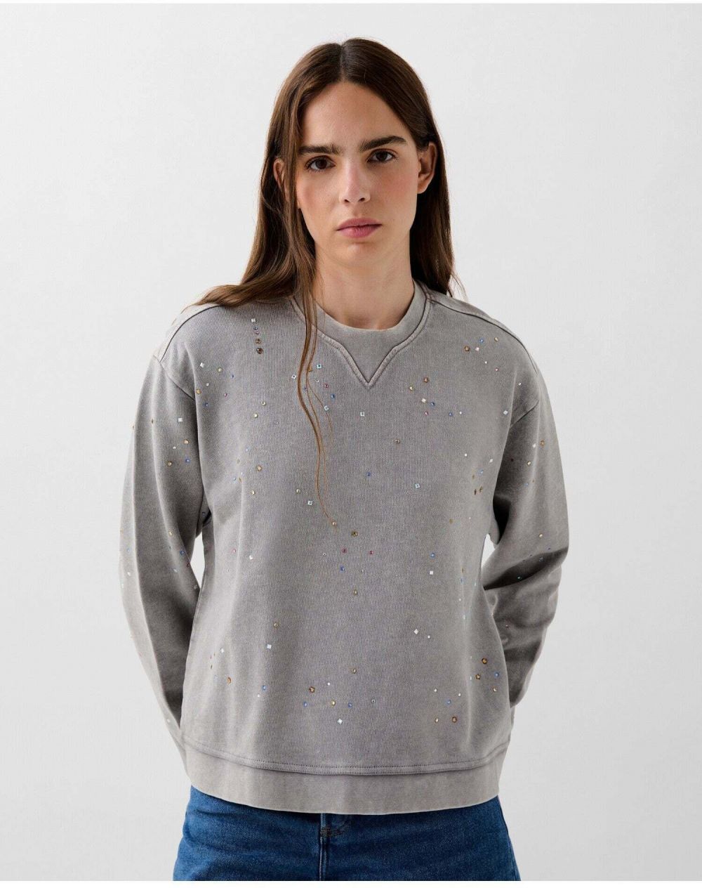 Scalpers Mikina  sivá