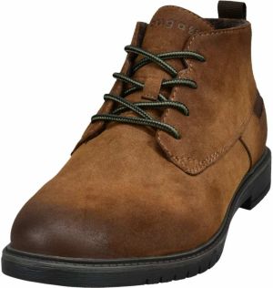 bugatti Šnurovacie čižmy  koňaková