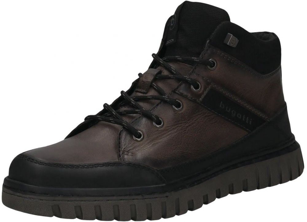 bugatti Šnurovacie čižmy  antracitová