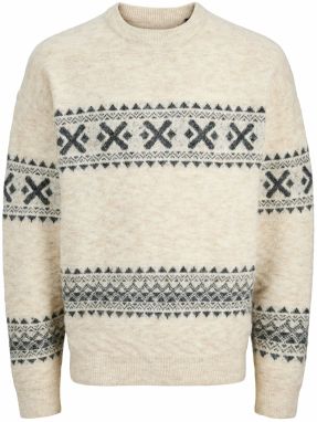Jack & Jones Premium Sveter 'JPRBLUMAX'  tmavošedá / tmavosivá
