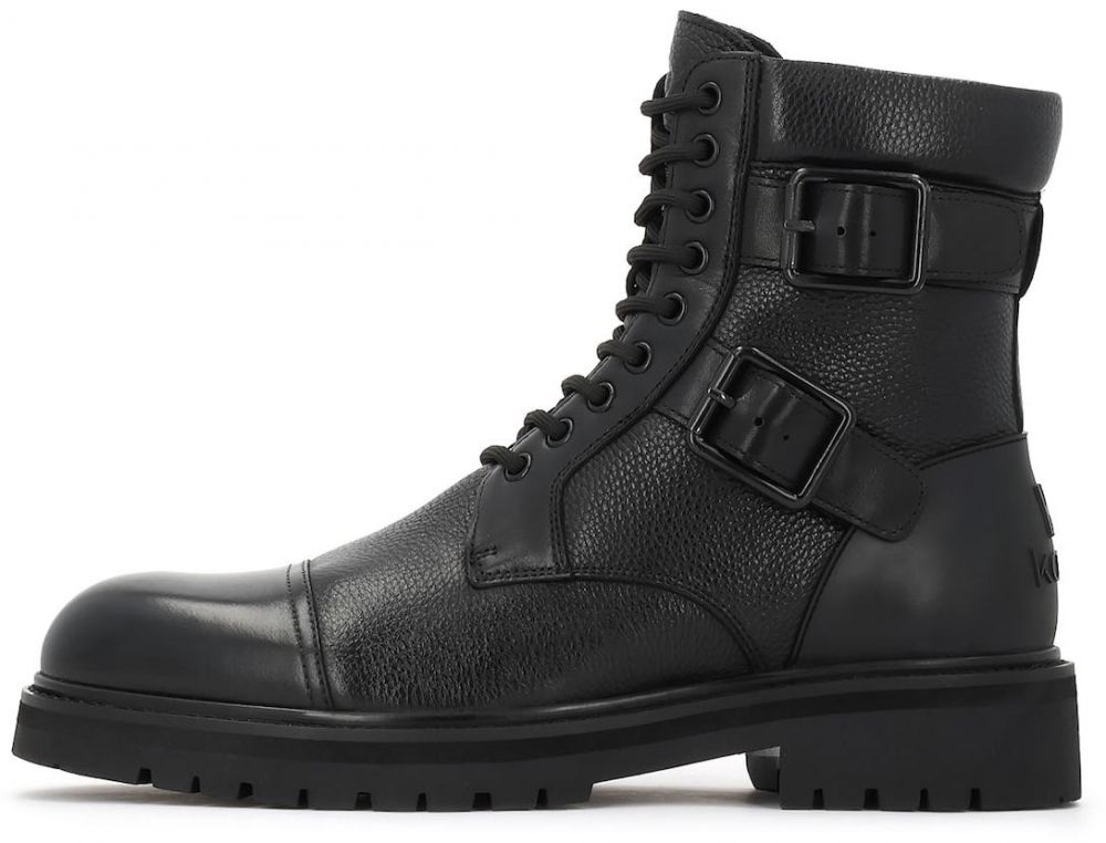 Kazar Šnurovacie čižmy  čierna