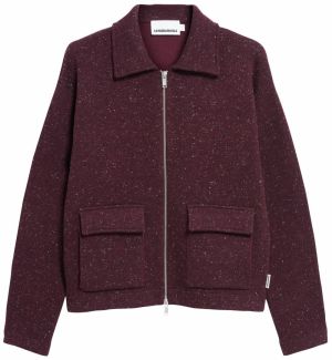 ARMEDANGELS Kardigán  bordová