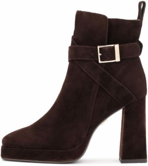 Kazar Členkové čižmy  tmavohnedá