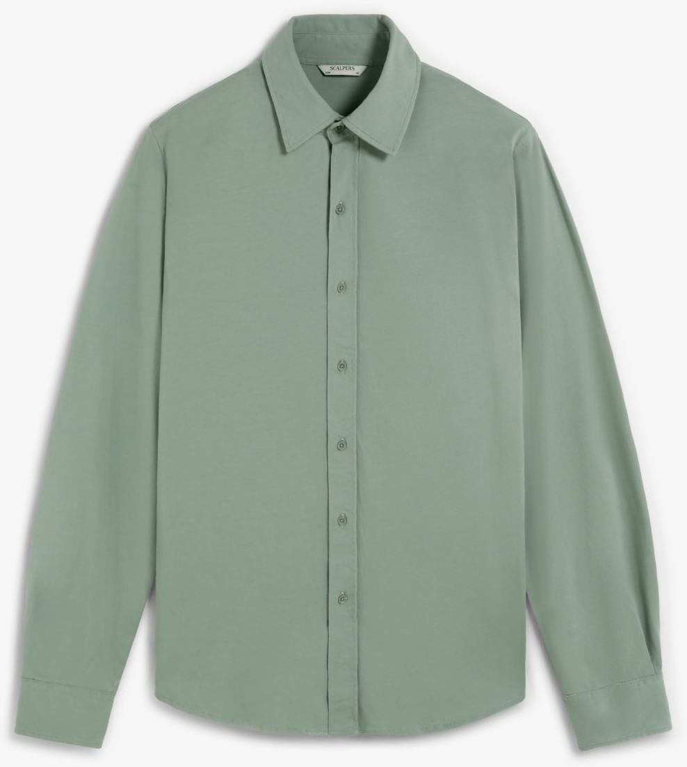 Scalpers Košeľa  zelená