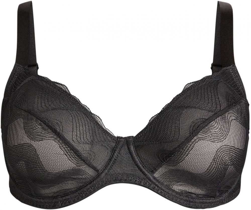 Devoted by Zizzi Podprsenka 'LSOLVEIG'  čierna