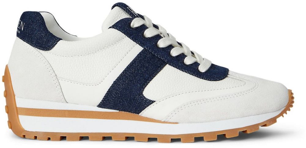 Lauren Ralph Lauren Nízke tenisky 'DANI'  námornícka modrá / biela