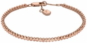 FOSSIL Náramok 'Ellis'  ružové zlato / marhuľová