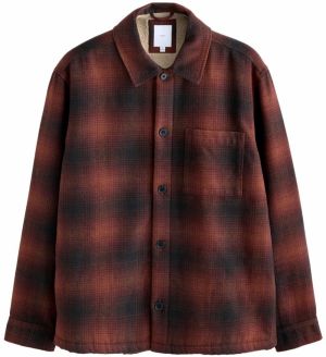 Next Prechodná bunda  hrdzavohnedá / čierna