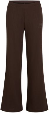 Karl Lagerfeld Nohavice 'CREST'  tmavohnedá