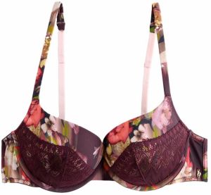 B by Ted Baker Podprsenka  baklažánová / ružová / červená