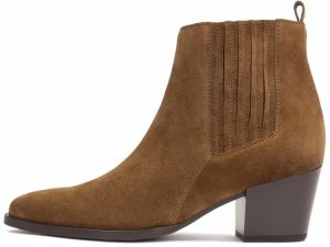 Kazar Členkové čižmy  hnedá