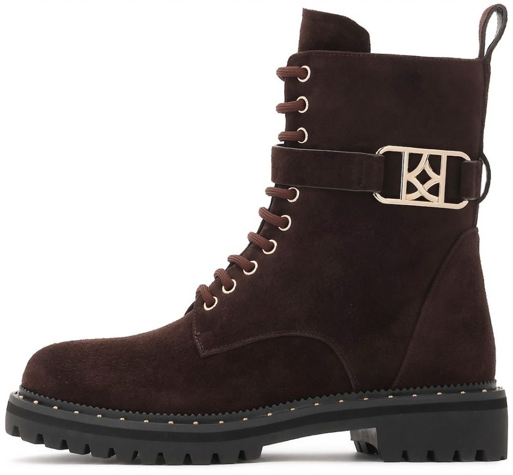 Kazar Šnurovacie čižmy  hnedá