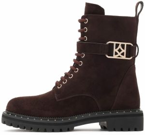 Kazar Šnurovacie čižmy  hnedá