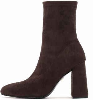 Kazar Členkové čižmy  čokoládová