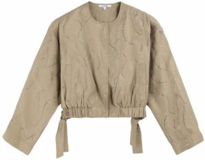 Scalpers Prechodná bunda  nebielená / tmavošedá